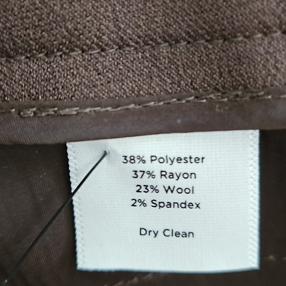 Nwt women's sz 2p brown talbots heritage boots pants - Picture 7 of 7